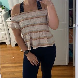 AE Off The Shoulder Crop Top